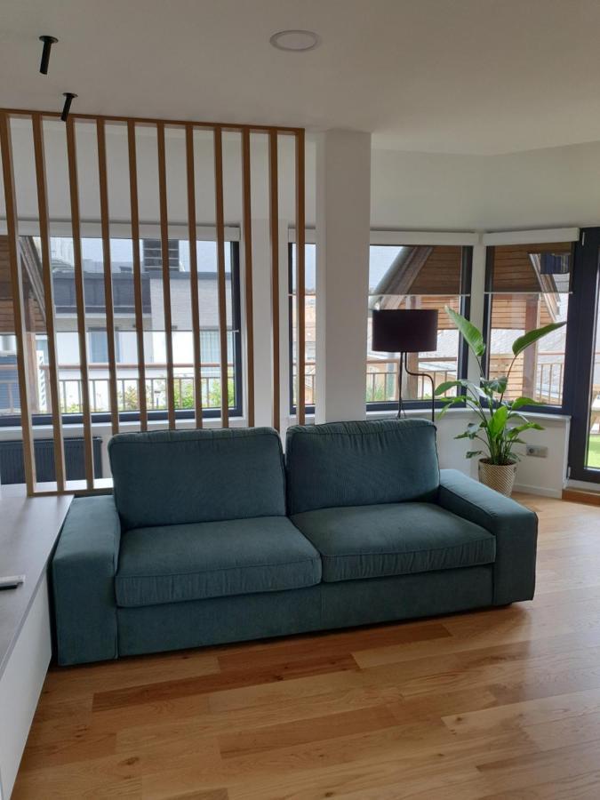 Modern Top Floor Loft With Balcony Boedapest Buitenkant foto